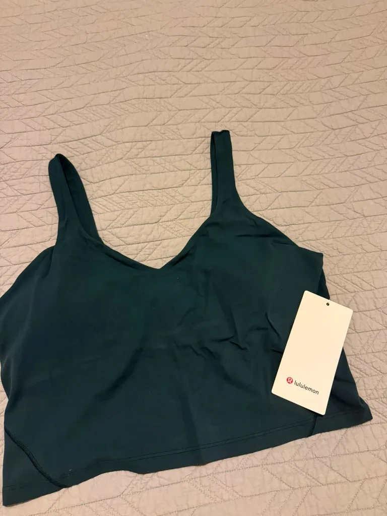 Lululemon Align Tank Top - Size 14 - Dark Green #cleanout image indicator(4)