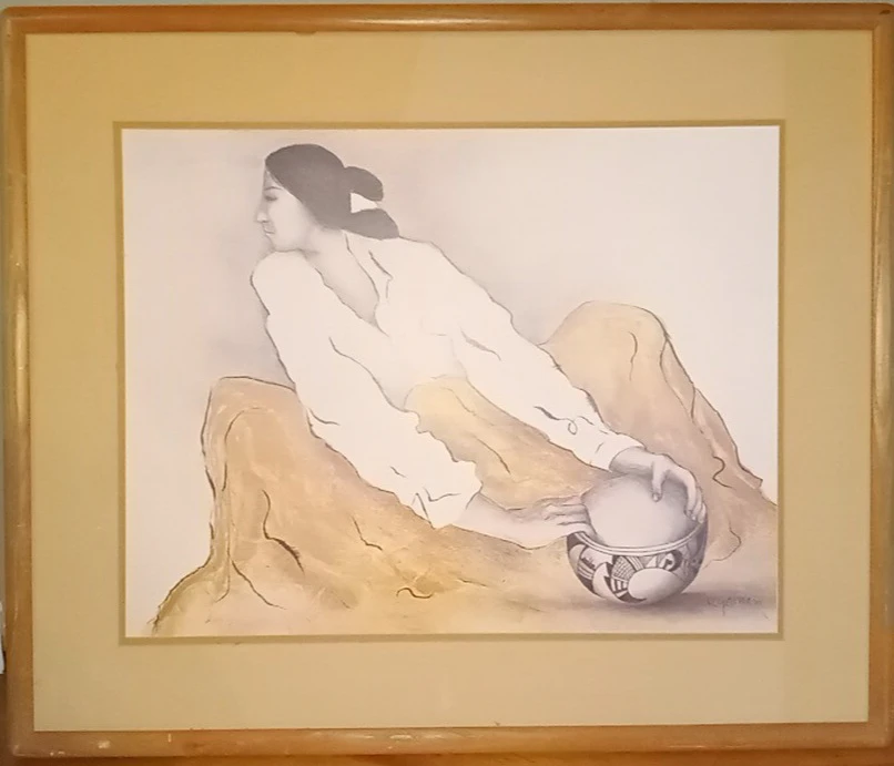 R.C. Gorman Print