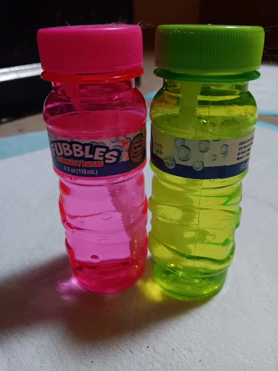 Fubbles Bubble Bottles - Pink & Green #giftin9g
