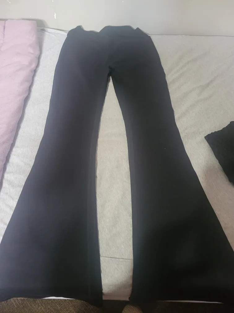 #cleanout Black Nylon/Spandex Pants - Size M/L image indicator(3)