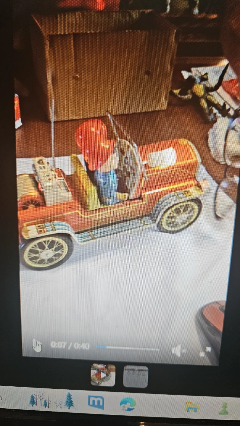 Vintage Fire Chief Car Toy - photo 2