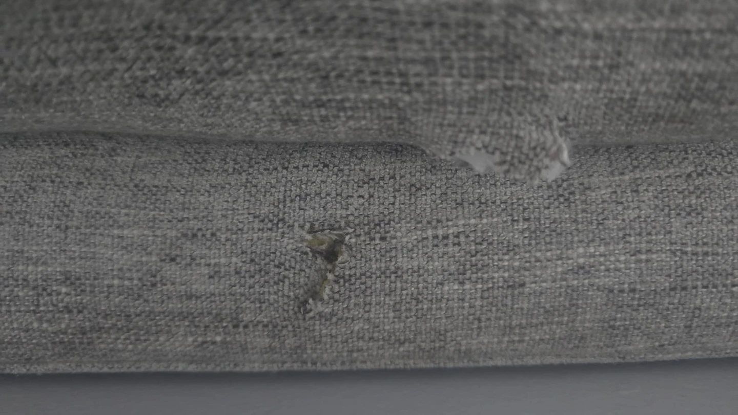 Grey Three-Seat Sofa - photo 3