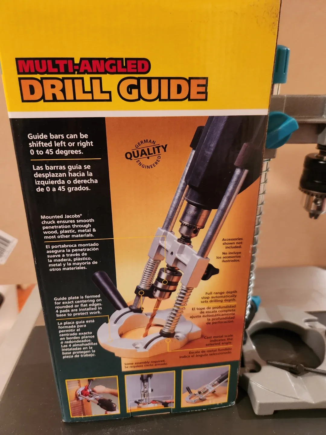 Wolfcraft Multi-Angled Drill Guide image indicator(2)