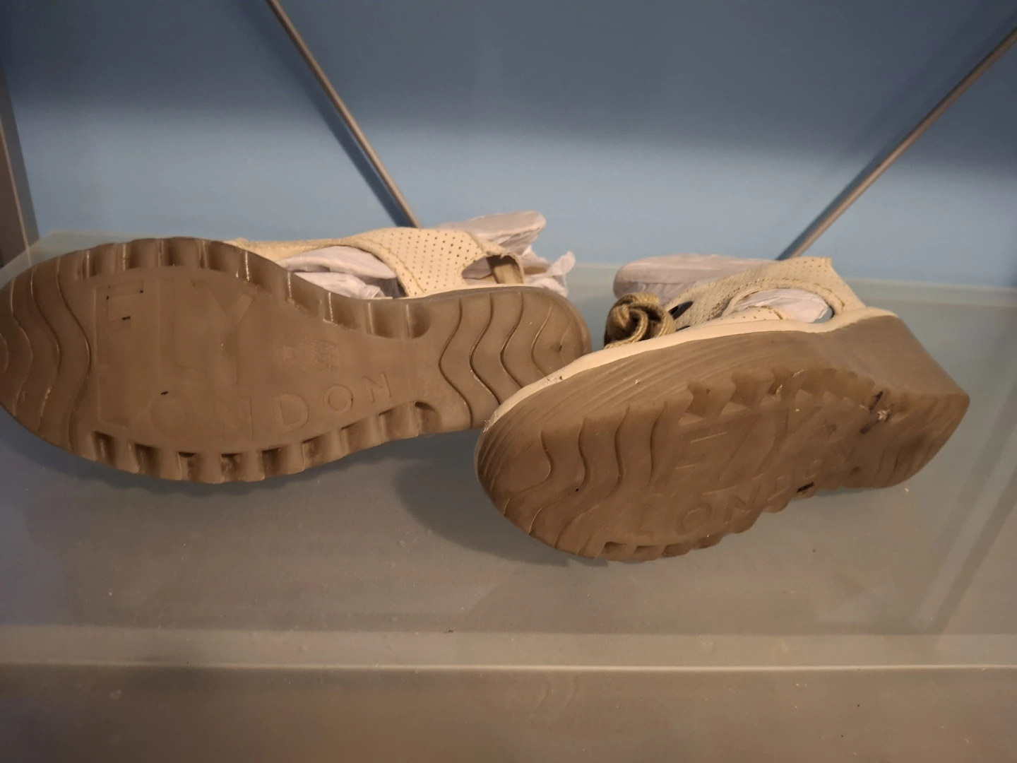 Fly London Lace-Up Wedge Sandals - photo 3