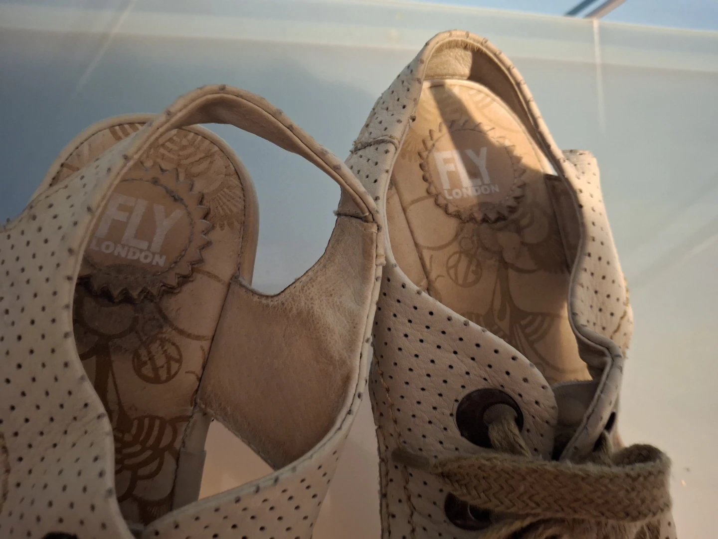 Fly London Lace-Up Wedge Sandals - photo 4