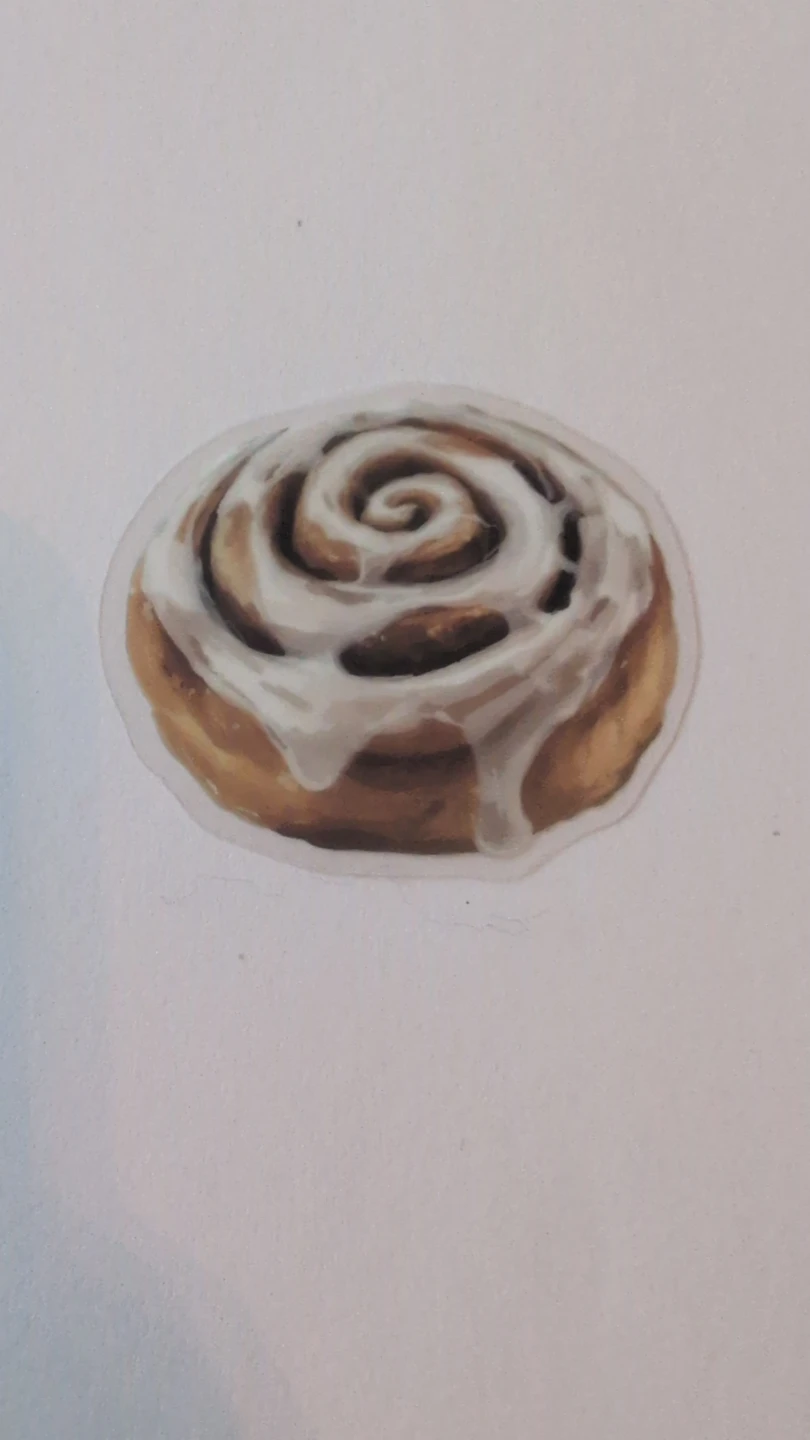 Cinnamon Roll Sticker