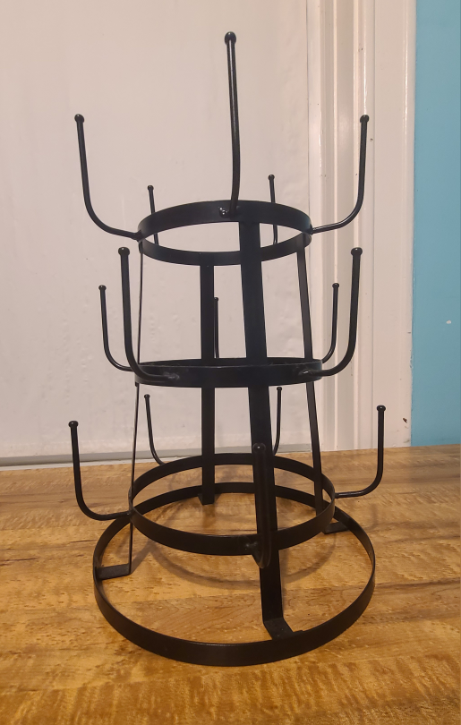 Black Mug Rack