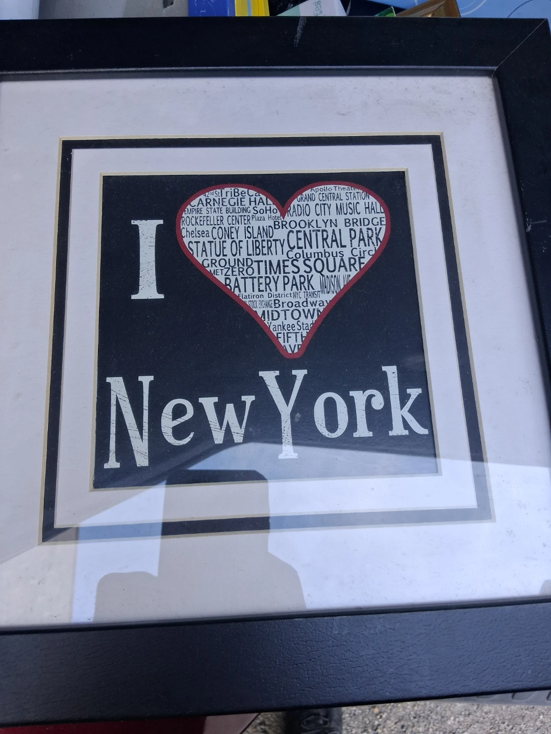I Love New York Framed Print