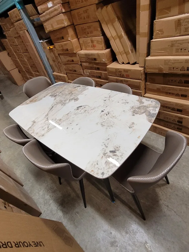 Dining Table with 6 Chairs image indicator(4)