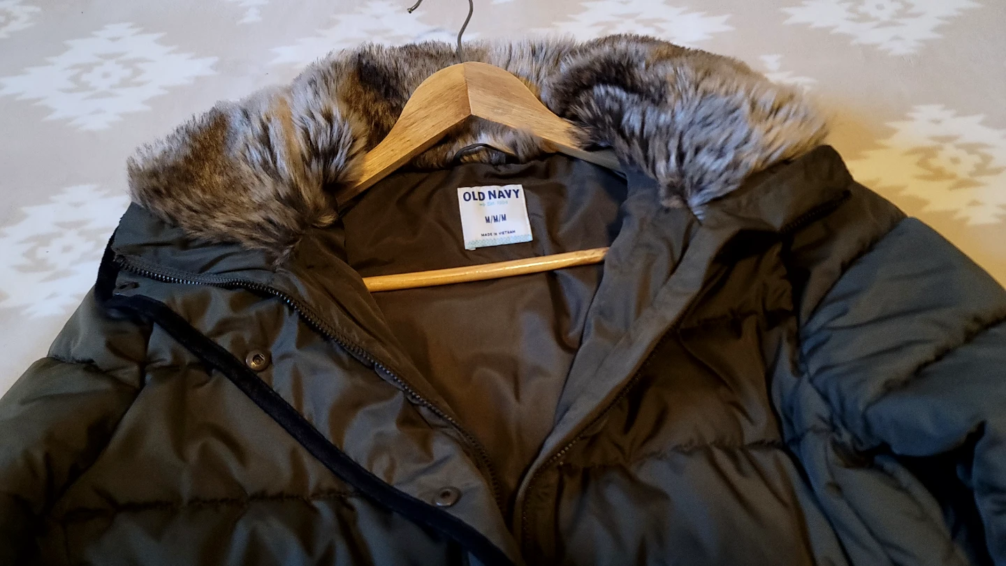 Old Navy Puffer Jacket - M/  fits like SMALL