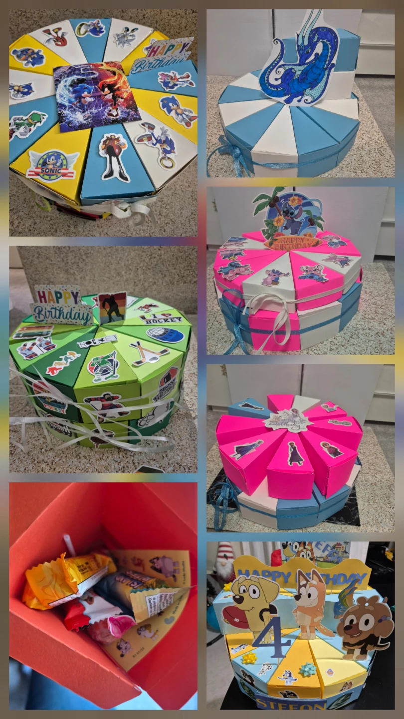 Handmade Exploding Gift Box,60$
