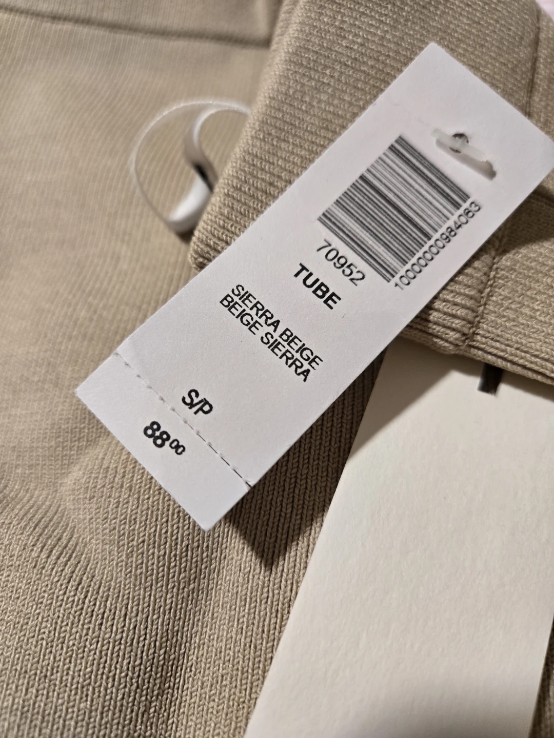 Babaton Tube Skirt - Sierra Beige, Size S