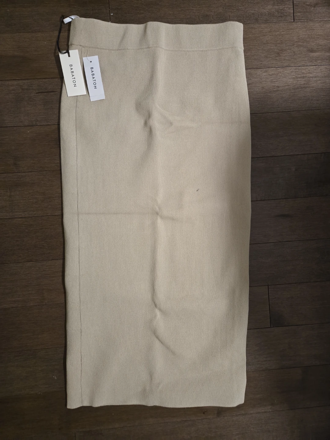 Babaton Tube Skirt - Sierra Beige, Size S - photo 3
