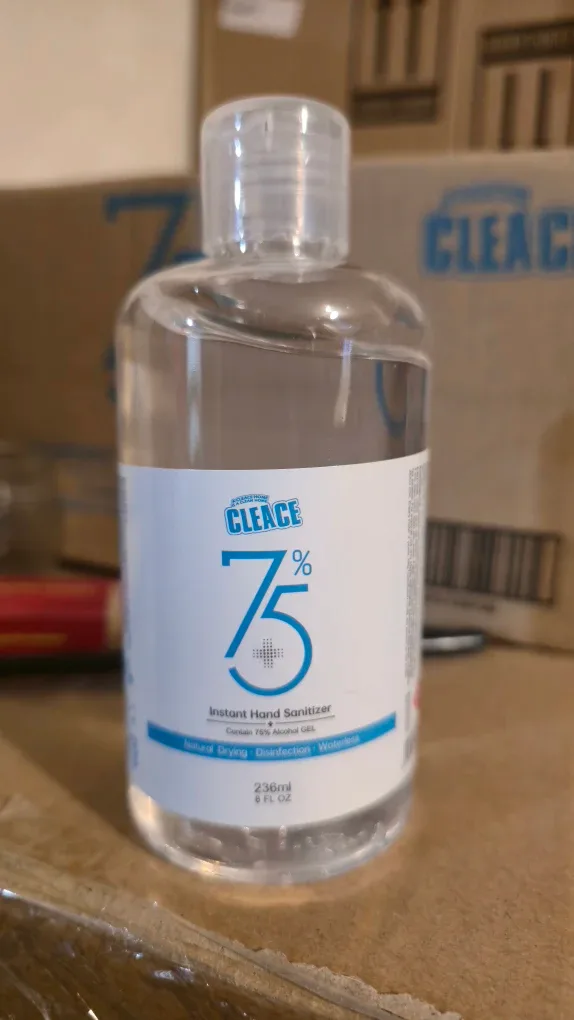 Cleace 75% Instant Hand Sanitizer 236ml image indicator(4)