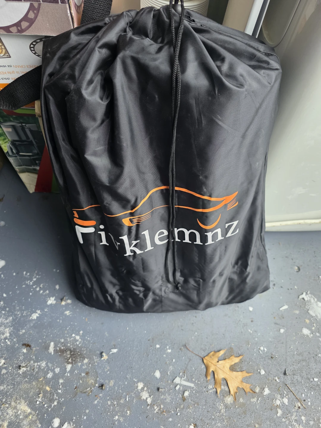 Rivklemnz Black Storage Bag