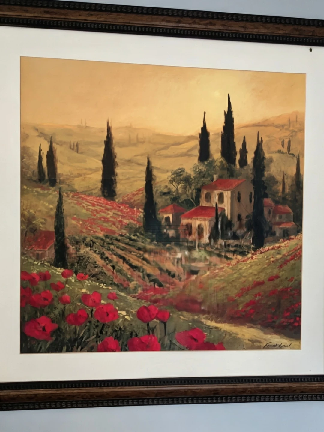 Framed Landscape Art Print - photo 2