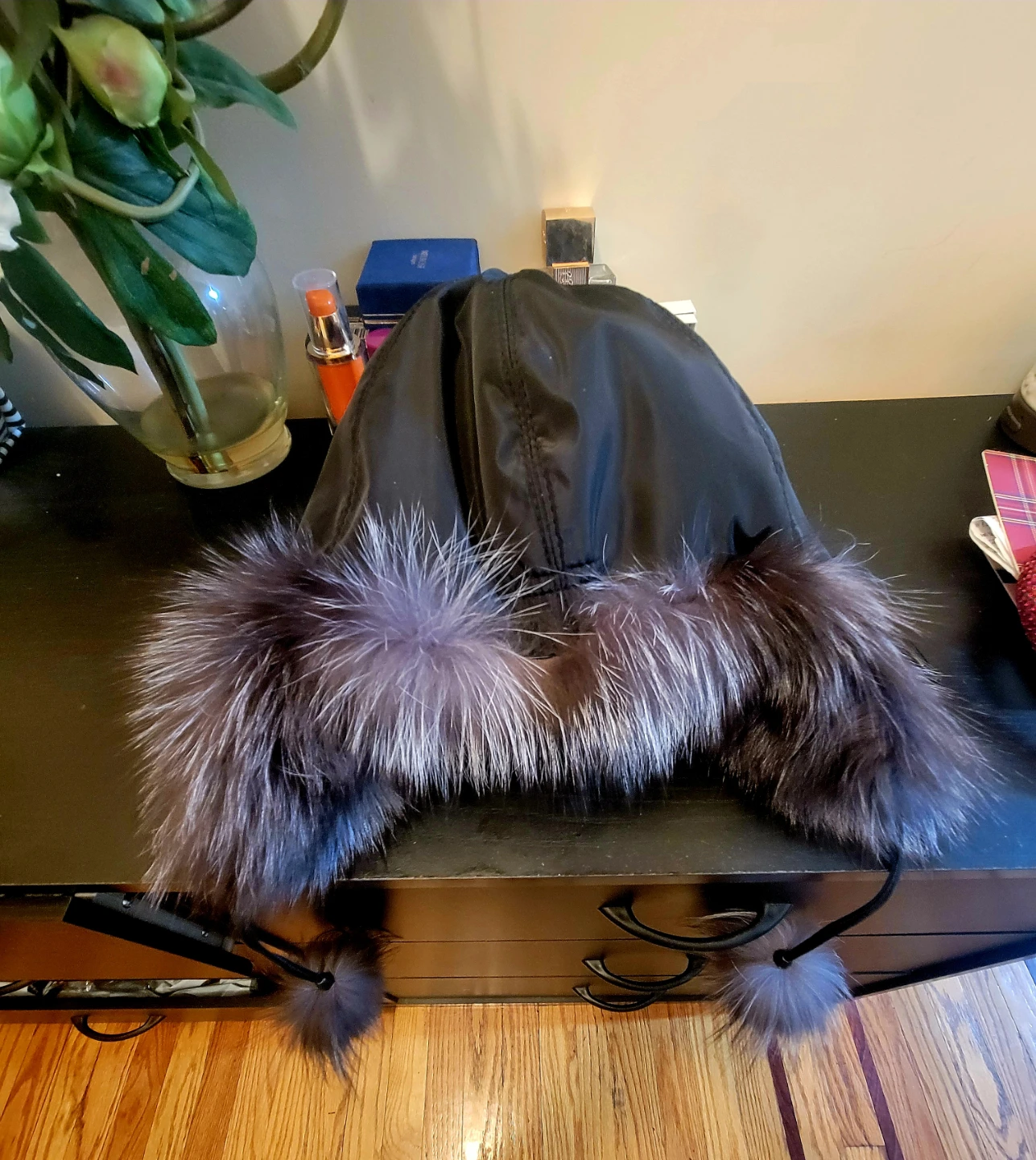 Real Fox winter hat - photo 5