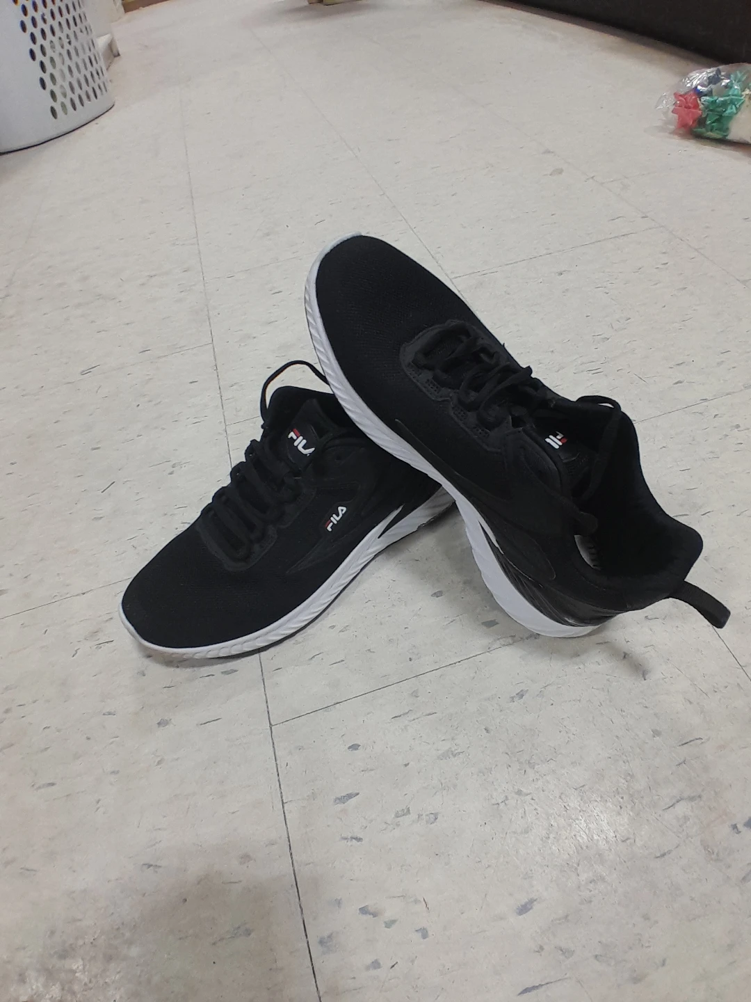 Fila Black Running Shoes Men's Size 9
