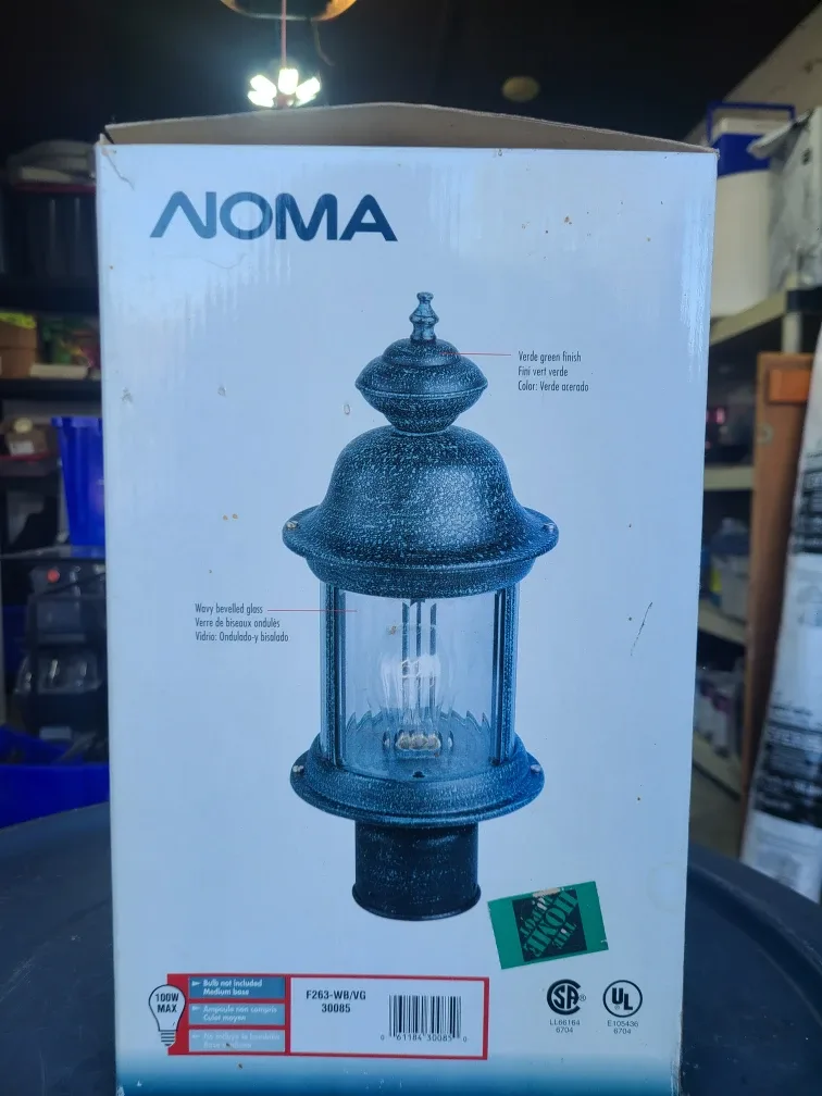 NOMA Outdoor Lantern - Green Verde Finish image indicator(3)