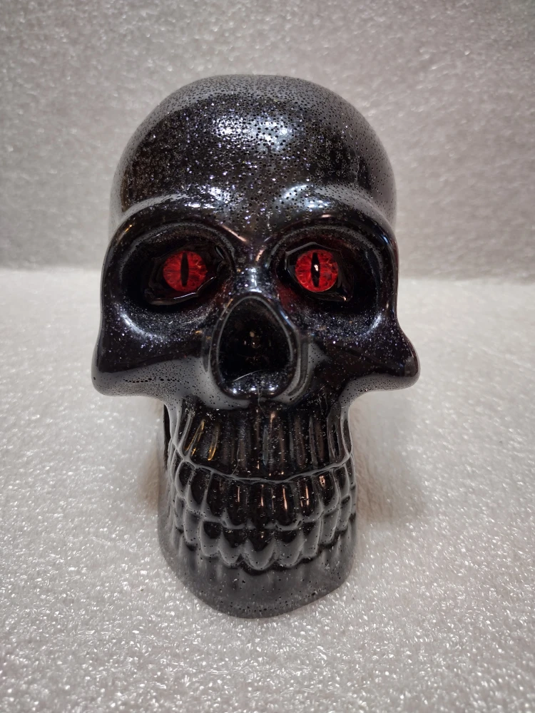 Handmade creepy skulls
