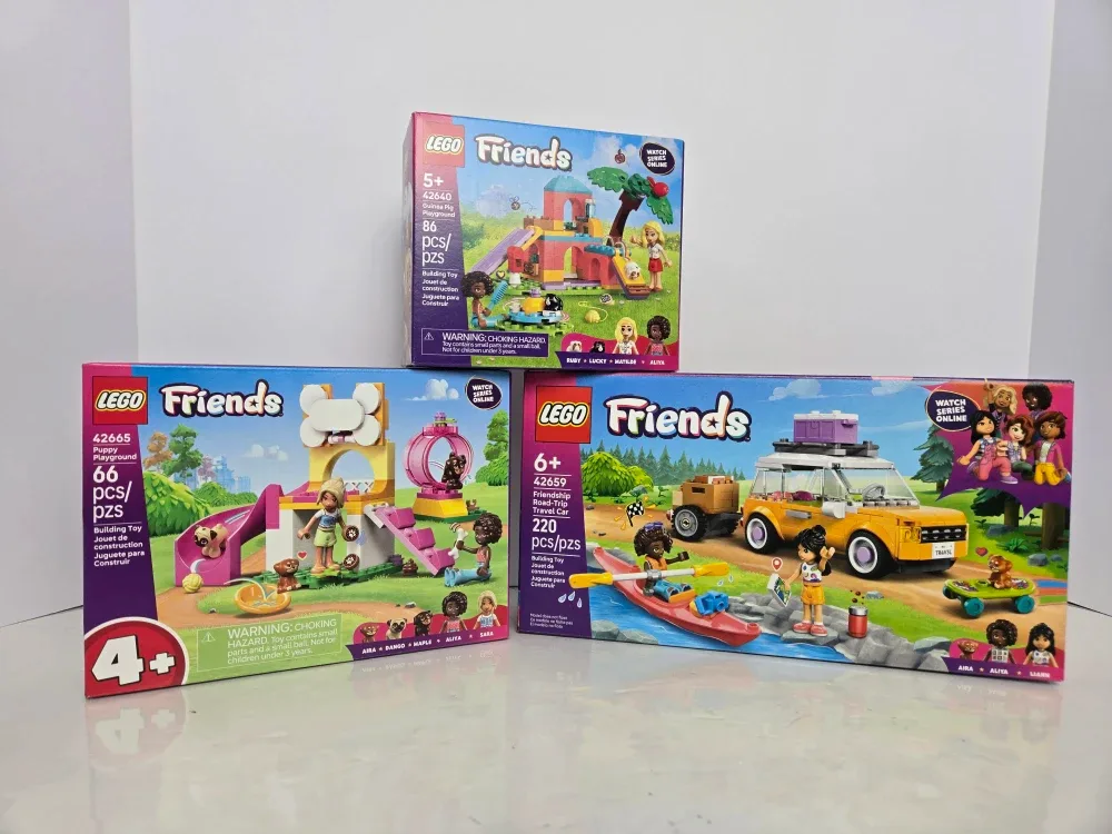 3 brand new sealed lego playsets  42659, 42665, 42640 image indicator(2)