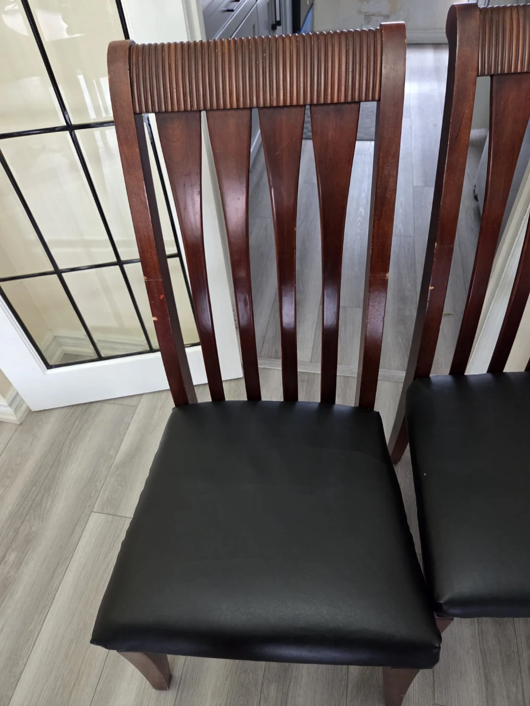 Wooden Dining Table with Chairs - photo 4