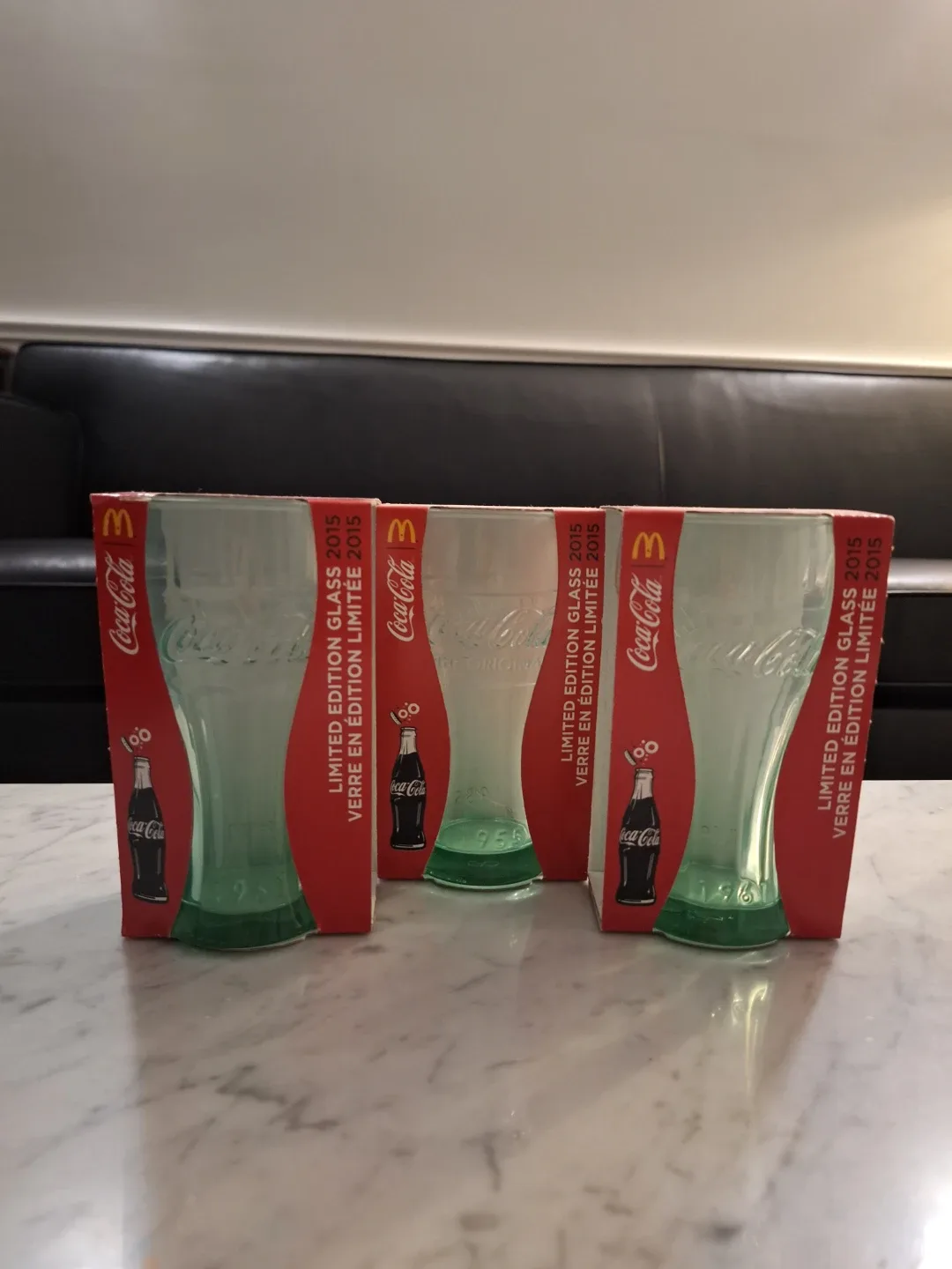 Coke Cola X McDonalds 2015 100 years Limited Edition Cups