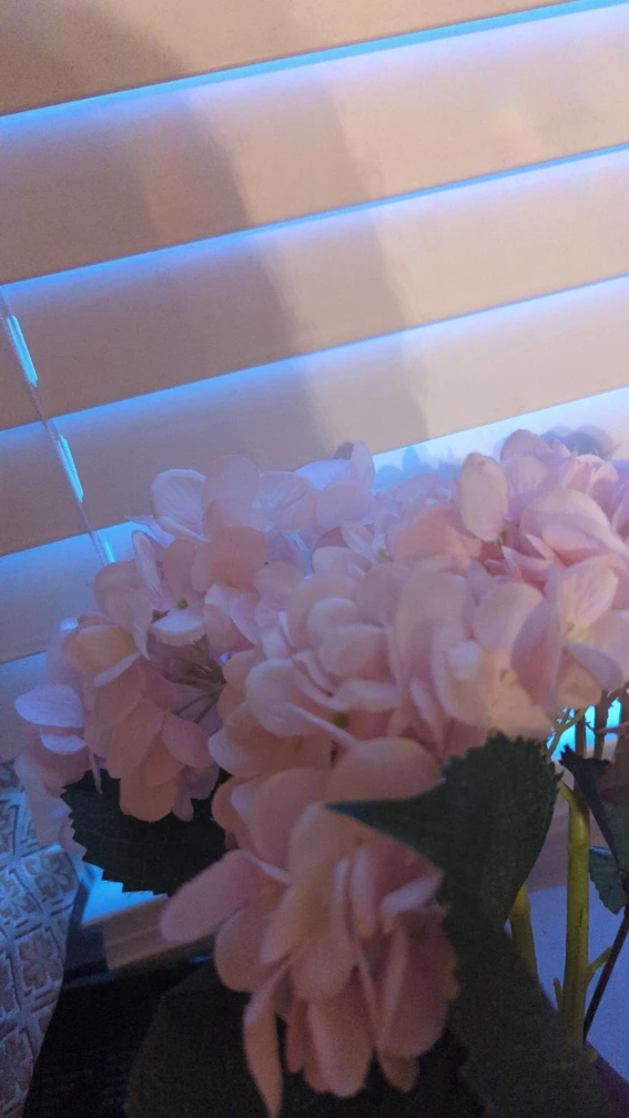 Pink Artificial Hydrangea Flower