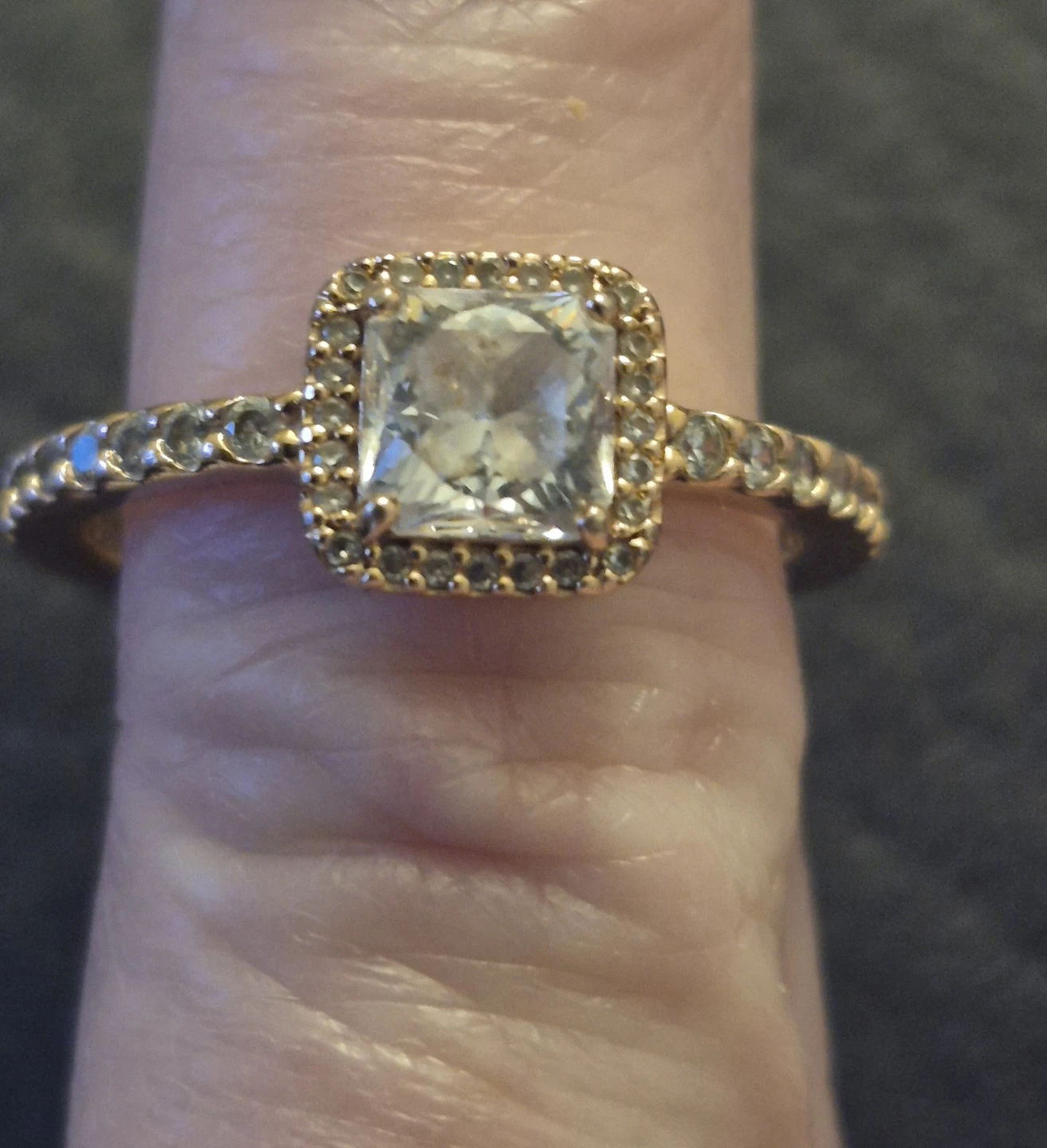 Pandora  halo ring - photo 3