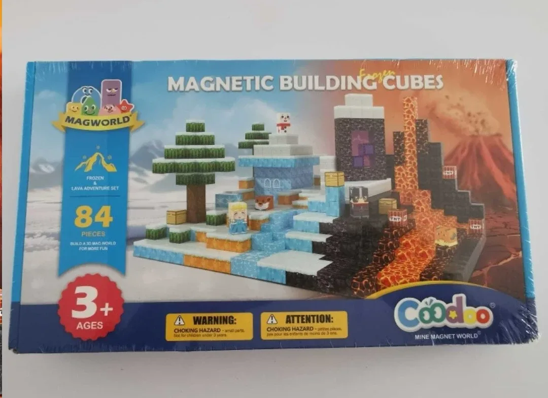 Coodoo Frozen Toys Magnetic Blocks - New image indicator(4)