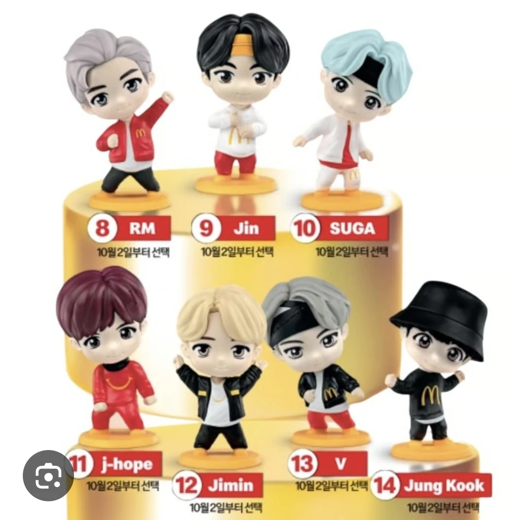 McDonald's BTS TinyTAN Figurines - photo 3