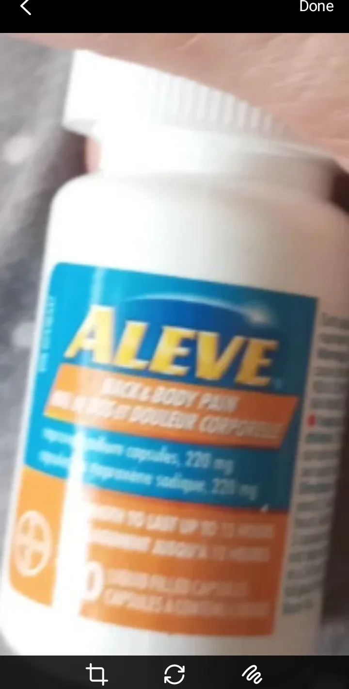 Aleve Back & Body Pain Relief - 50 Capsules