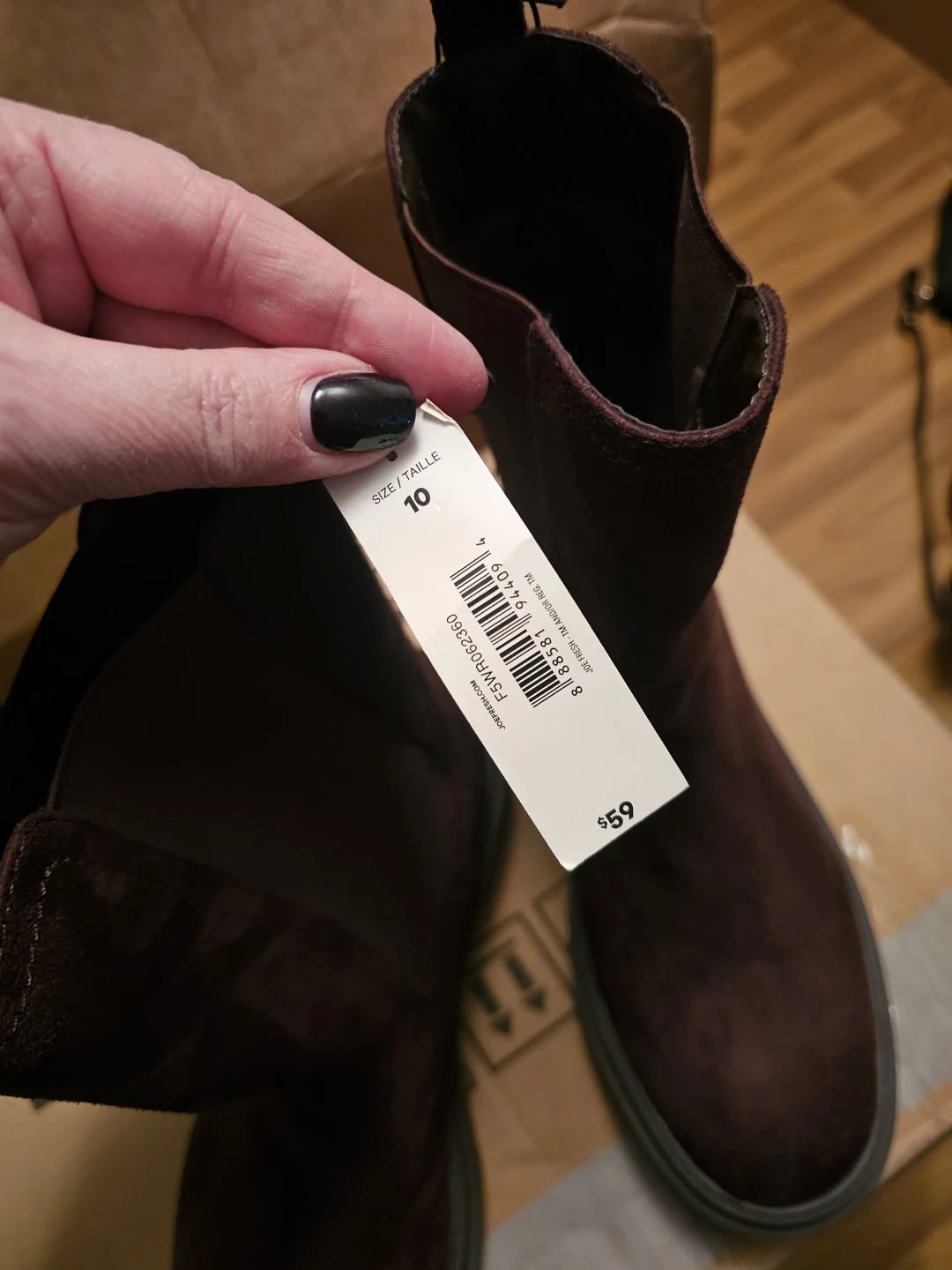 NEW Brown Chelsea Boots - Size 10 - photo 4
