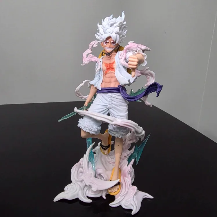 One Piece Gear 5 Luffy Figure (New + box)