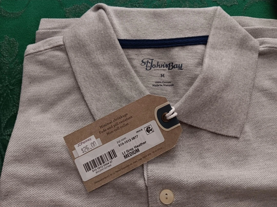New St. John's Bay Polo Shirts - Size M - photo 2
