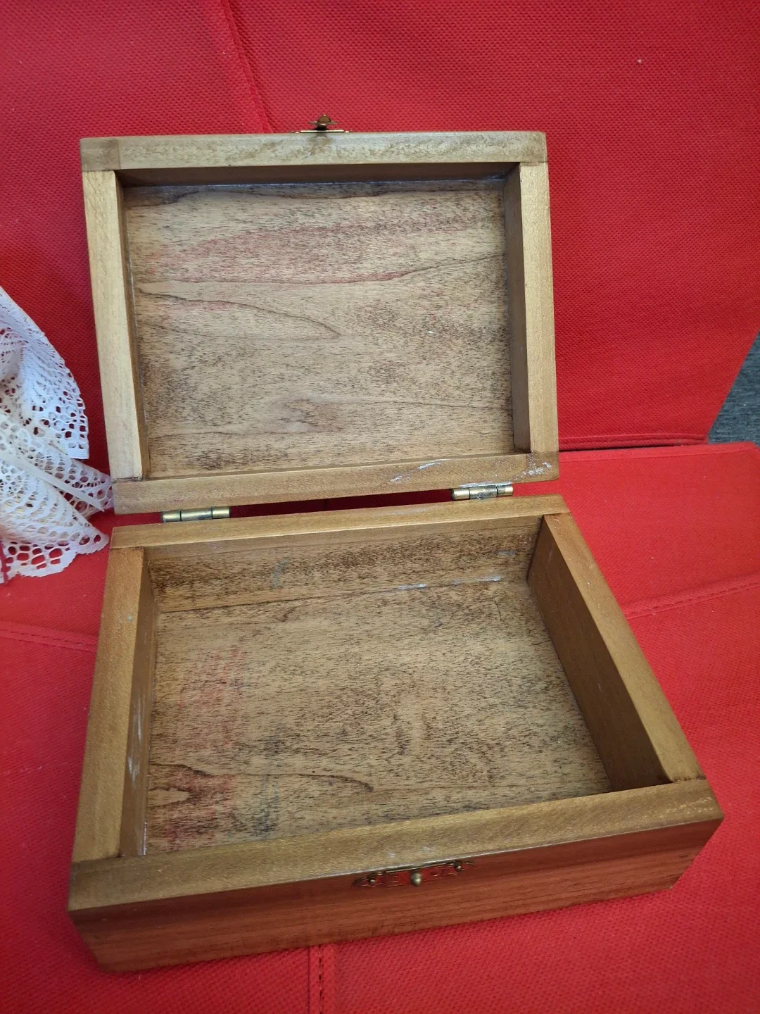 Hand-Painted Christmas Wooden Box image indicator(6)