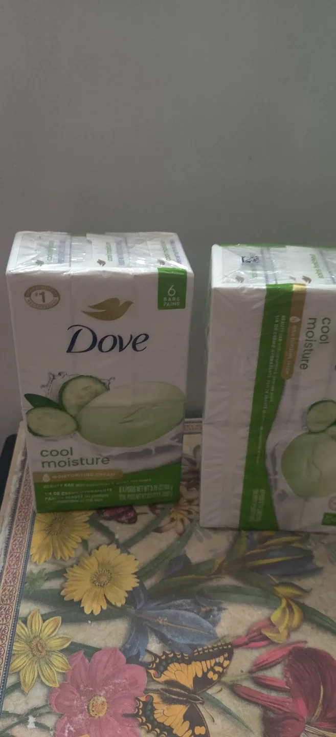 New Dove Cool Moisture Beauty Bar (6 bar x 2 image indicator(5)