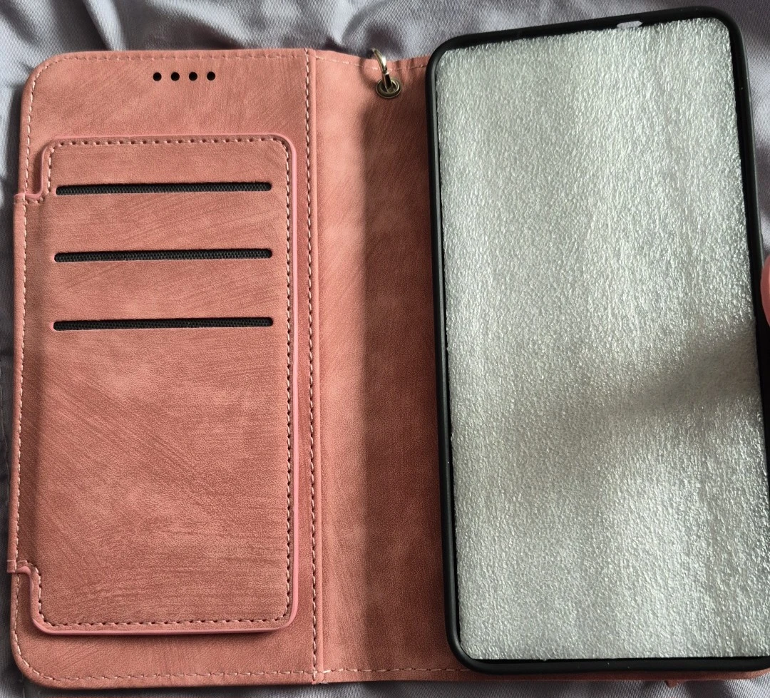 Samsung S25 plus Pink Wallet Phone Case - photo 4