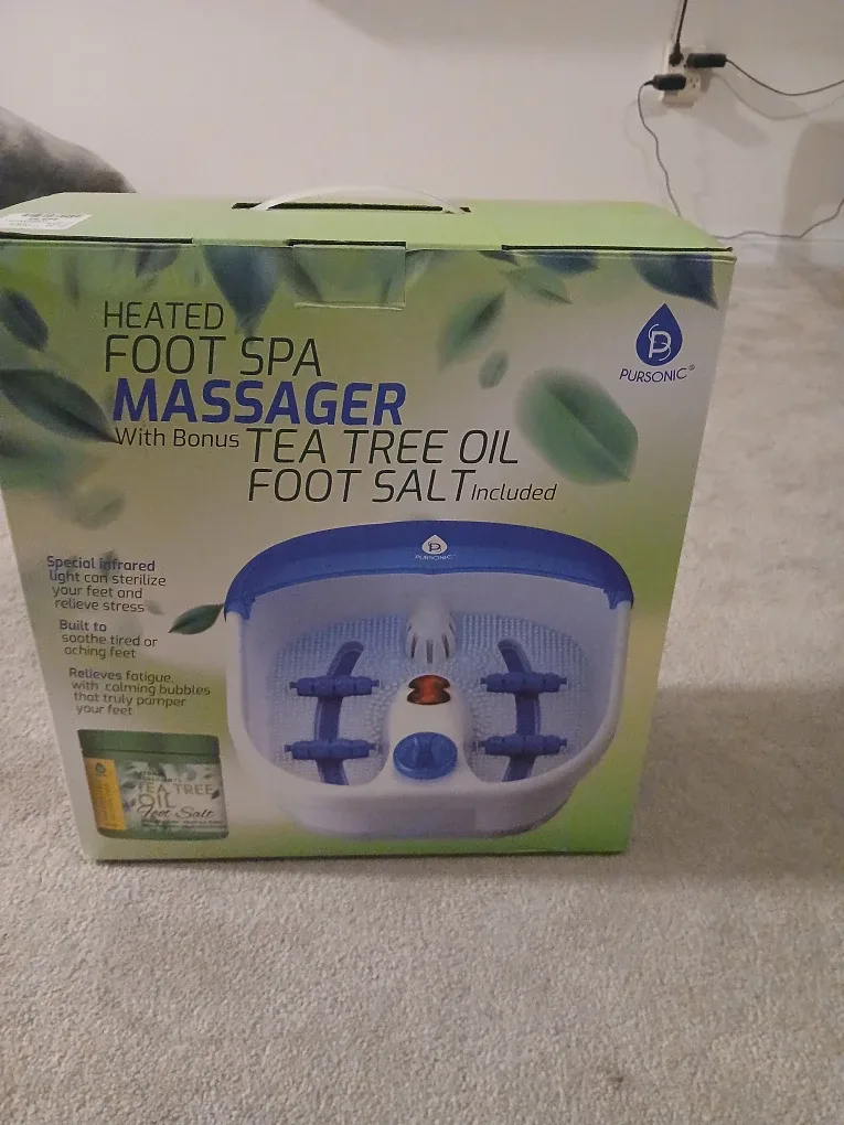 Foot Spa Massager - New in Box!