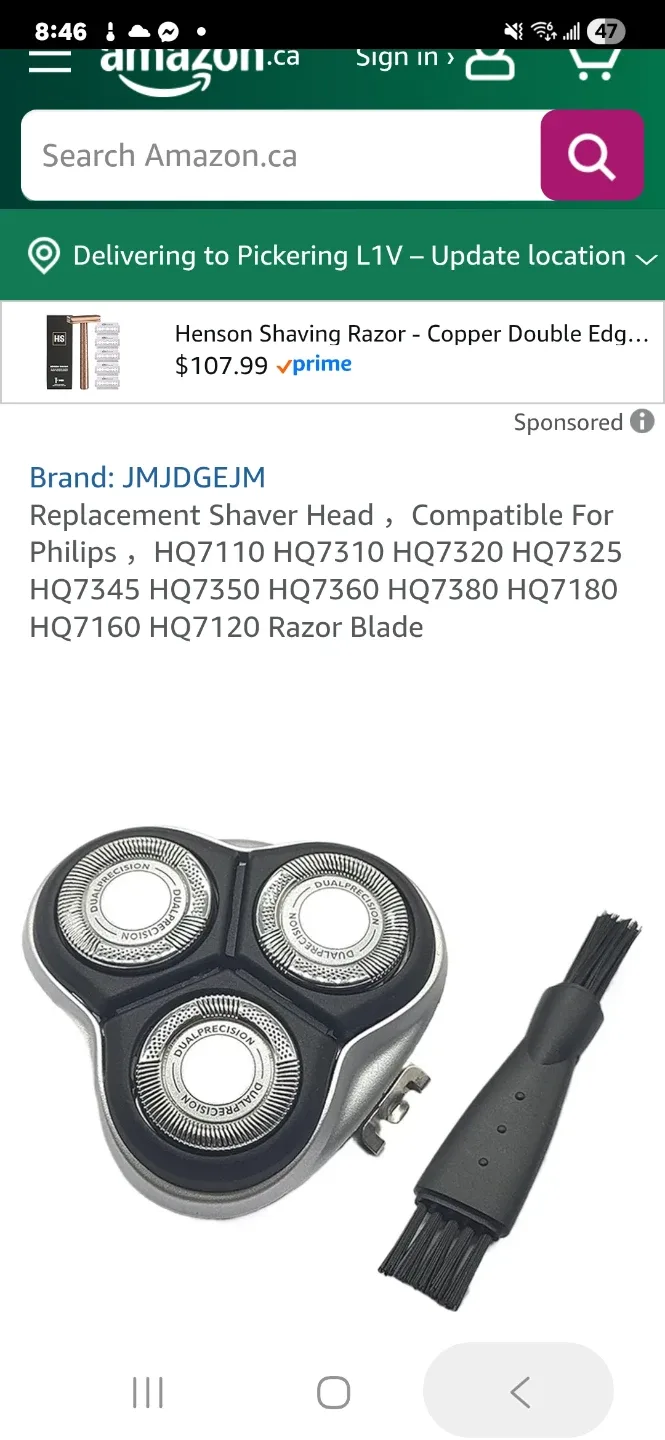 Philips Norelco HQ8 Replacement Shaver Heads image indicator(3)