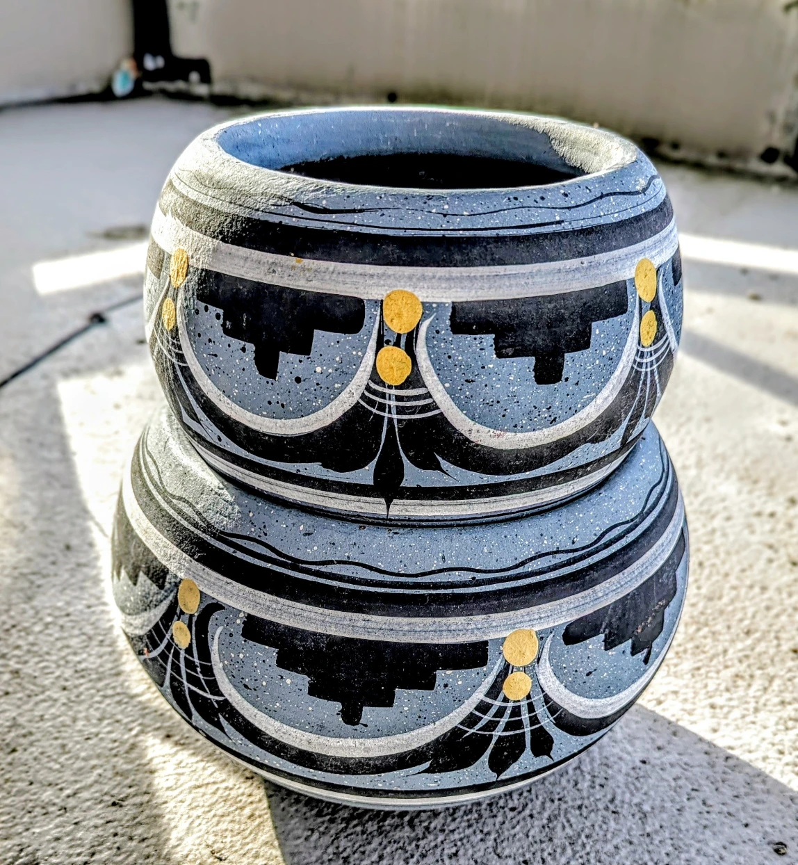 Decorative Clay Planter Pots