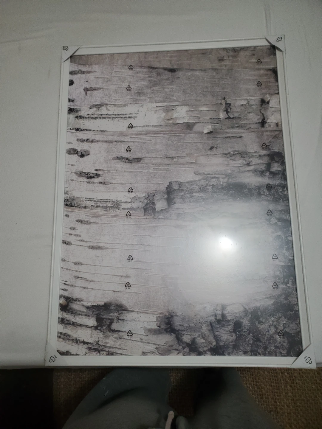 IKEA KNOPPÄNG Picture with frame, 50x70 cm