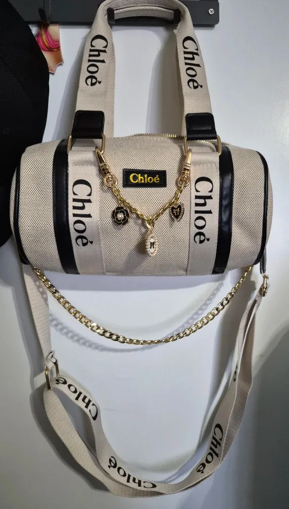 Chloé Beige Barrel Bag