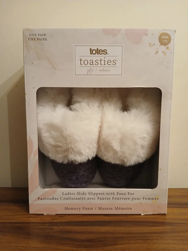 New Ladies Memory Foam Slide Slippers