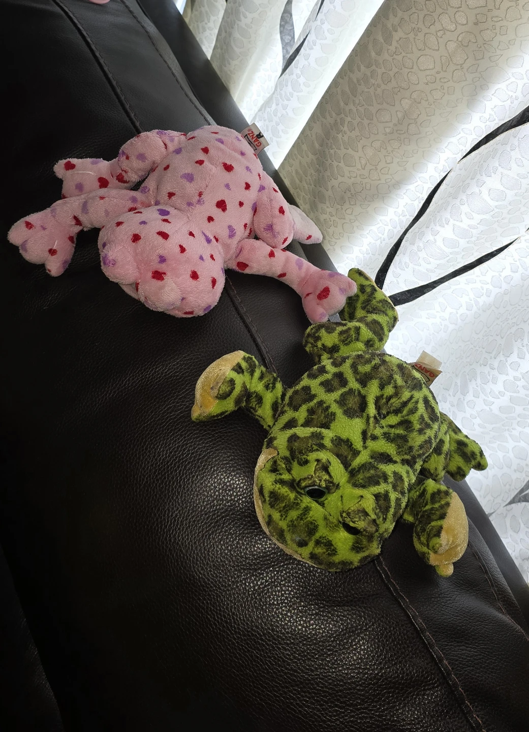 Webkinz Plush Frog - Pink and Green - photo 2