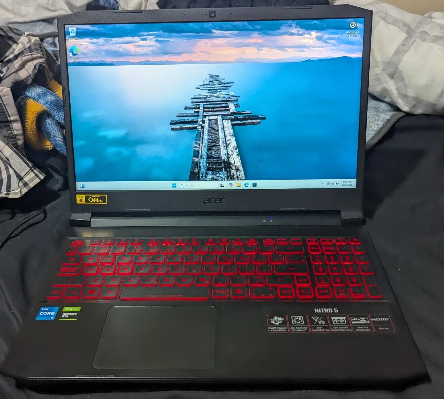 80% OFF Acer Nitro 5 gaming laptop i5 144hz gtx 1650 512gb