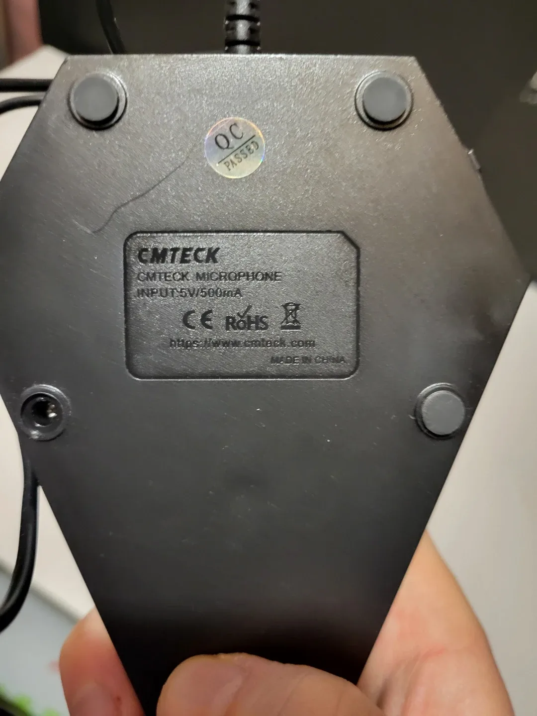 CMTECK Microphone USB for Laptop/ Computer image indicator(3)