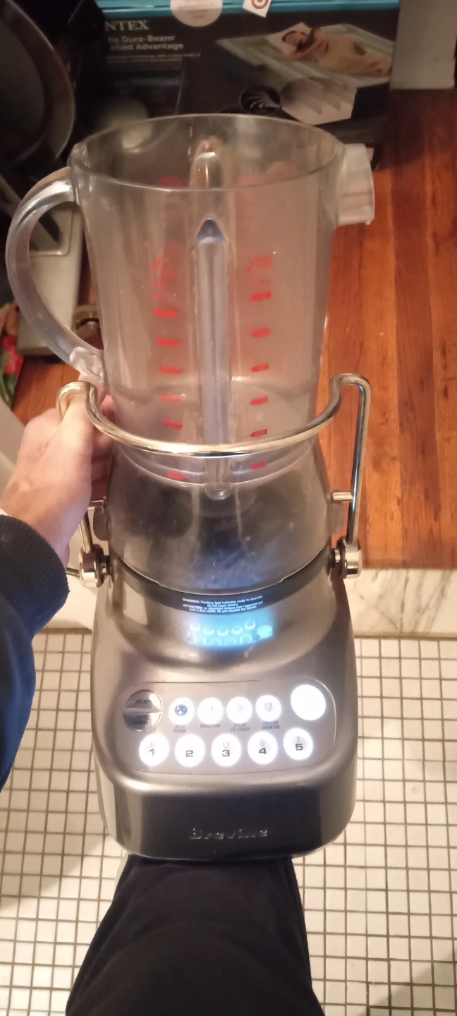 Incredible commercial "Breville BJB615SHY,3X Bluicer Blender - photo 4