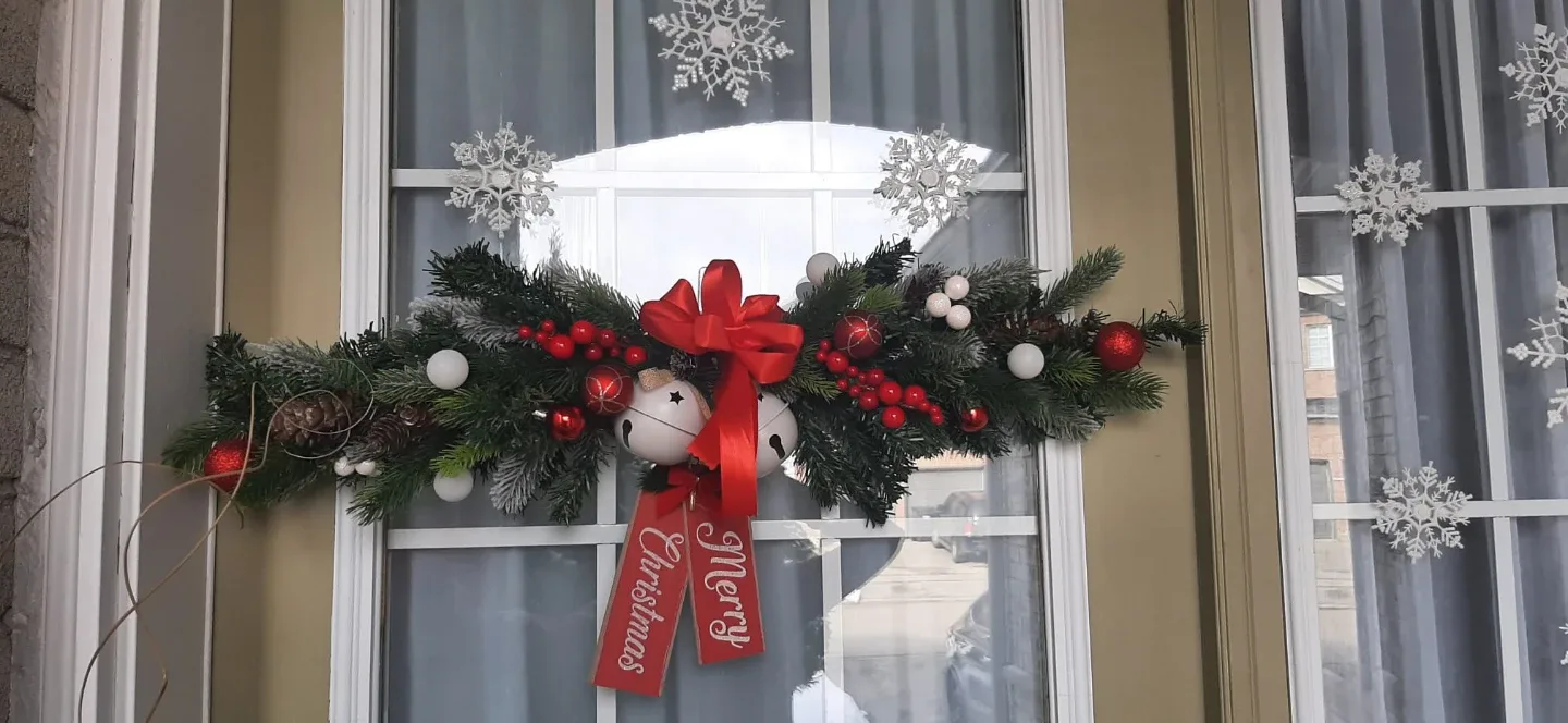 Christmas Door Garland Decoration