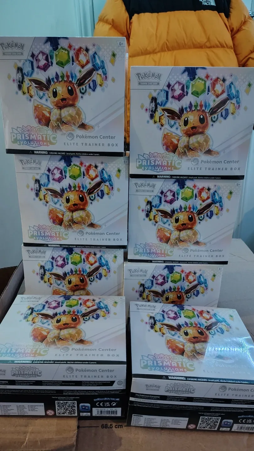 New Pokémon TCG: Scarlet & Violet - Prismatic Eevee Elite image indicator(3)